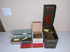 lot 10 image: Large Lot of .22-250 Ammo