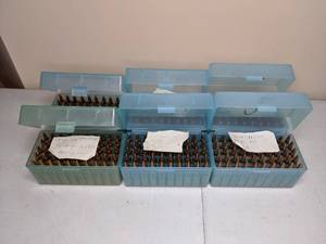 lot 11 image: Six Boxes .22-250 Hollow Point Bullets
