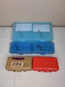 lot 22 image: Six Handgun Ammo Cases