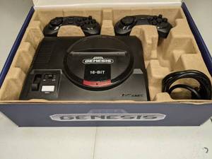 lot 160 image: Sega Genesis Flashback 16-Bit Video Game Console in Box