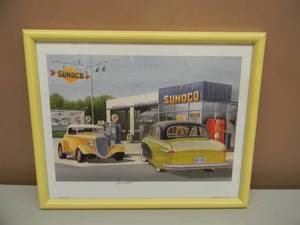 lot 25 image: JACK SCHMITT - FLY WITH THE ARROW - HAND SIGNED - PROFESSIONALLY FRAMED - GREAT PIECE - APPROX 15 BY 12 - SEE PICTURES