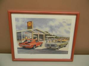 lot 30 image: JACK SCHMITT - SUPER SHELLS - HAND SIGNED - PROFESSIONALLY FRAMED - GREAT PIECE - APPROX 15 BY 12 - SEE PICTURES
