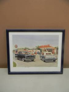 lot 35 image: JACK SCHMITT - SUPER 100 - HAND SIGNED - PROFESSIONALLY FRAMED - GREAT PIECE - APPROX 15 BY 12 - SEE PICTURES