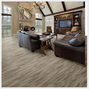 240 SF of Triversa Plank - Applewood Frosted Coffee High End Cork Backing