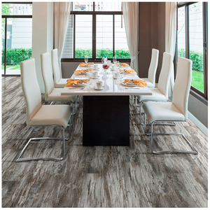 390 SF of Brand name Triversa Plank - Fusion Warm Pewter High End Cork Backing