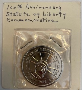 100th Anniversary Statute of Liberty Commemorative Token