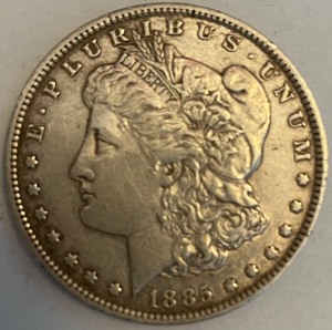 1885-O Morgan Silver Dollar