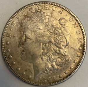 1898 Morgan Silver Dollar