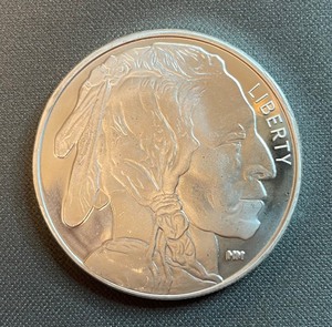 1 Oz Buffalo Silver Round
