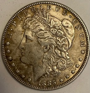 1885 Morgan Silver Dollar