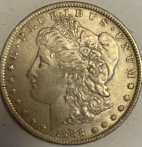 1888 Morgan Silver Dollar