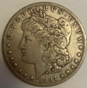1897-S Morgan Silver Dollar