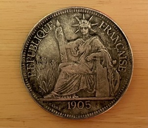 1905 Indo-China France Coin
