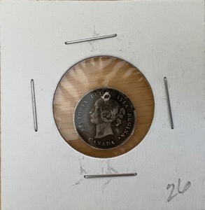 1888 Silver Canadian Nickel