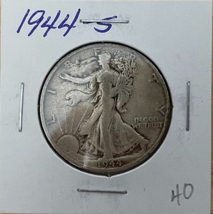 1944-S Walking Liberty Half Dollar