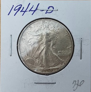 1944-D Walking Liberty Half Dollar