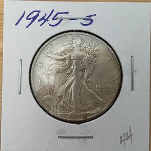 1945-S Walking Liberty Half Dollar