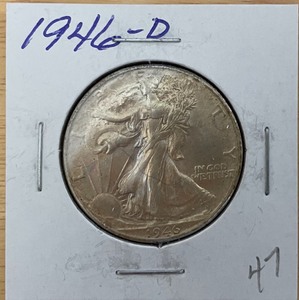 1946-D Walking Liberty Half Dollar