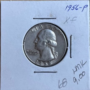 1956 Washington Silver Quarter