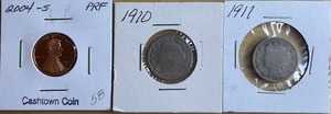 Three Different US Coins