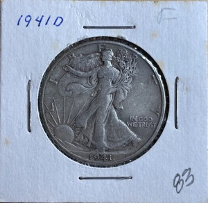 1941-D Walking Liberty Half Dollar