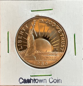 1986-S Statue of Liberty Half Dollar Commemorative