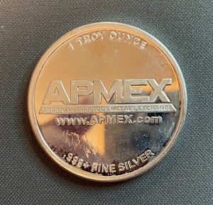 AMPEX 1 Troy Ounce Silver Round