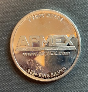 AMPEX 1 Troy Ounce Silver Round