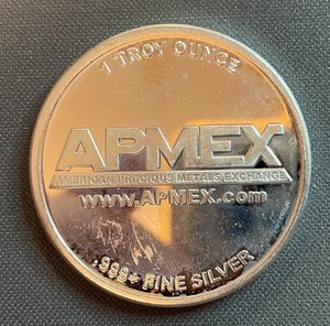 AMPEX 1 Troy Ounce Silver Round