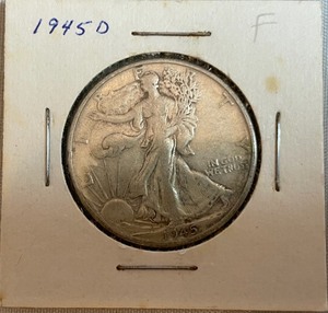 1945-D Walking Liberty Half Dollar