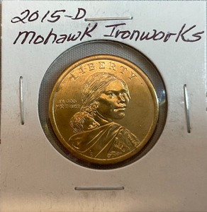 2015-D Mohawk Ironworks Dollar