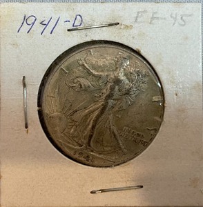 1941-D Walking Liberty Half Dollar