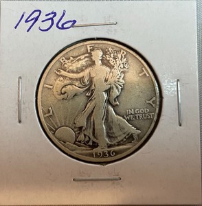 1936 Walking Liberty Half Dollar