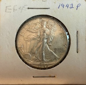 1942 Walking Liberty Half Dollar