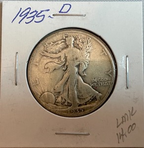 1935-D Walking Liberty Half Dollar