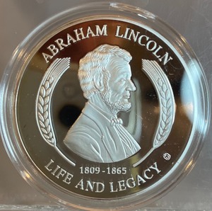 Lincoln Gettysburg Address Medal