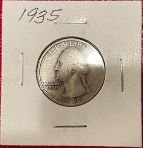 1935 Washington Silver Quarter