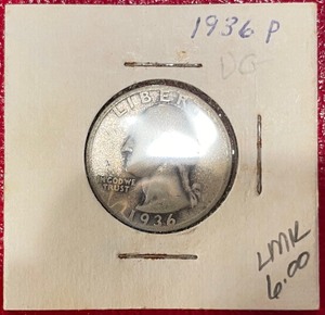 1936 Washington Silver Quarter