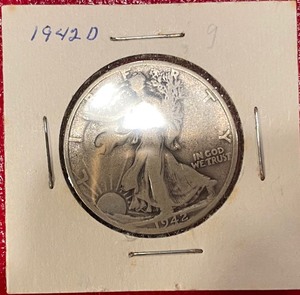 1942-D Walking Liberty Half Dollar