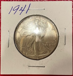 1941 Walking Liberty Half Dollar - High Grade