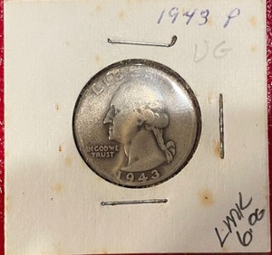 1943 Washington Silver Quarter