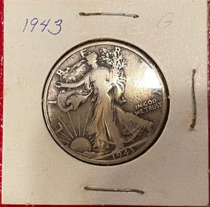 1943 Walking Liberty Half Dollar