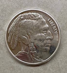 One Troy Ounce Silver Round