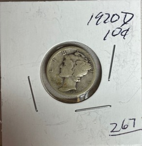 1920-D Mercury Dime