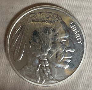 Native American One Ounce Silver Round