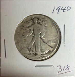 1940 Walking Liberty Half Dollar
