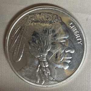 Native American One Ounce Silver Round