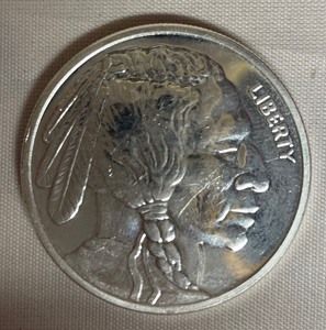 Native American One Ounce Silver Round