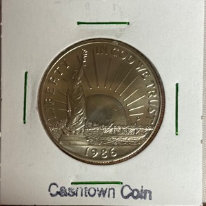 1986-S Library Half Dollar Commemorative