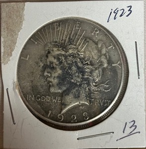 1923 Peace Dollar